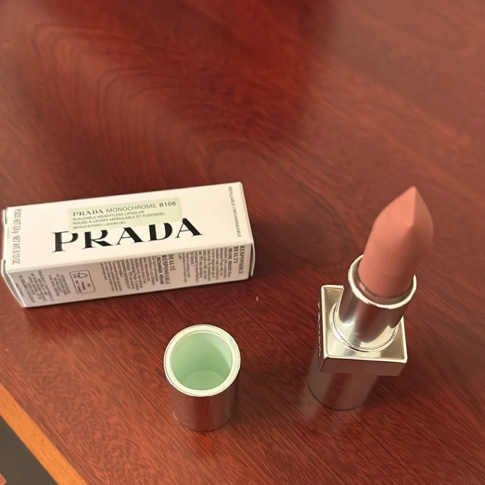 Prada Monochrome Soft Matte lipstick B106 - CARAMEL